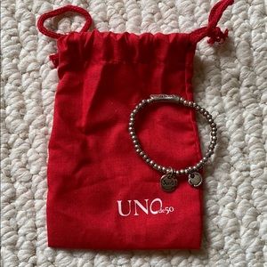 Silver charm bracelet from Italy